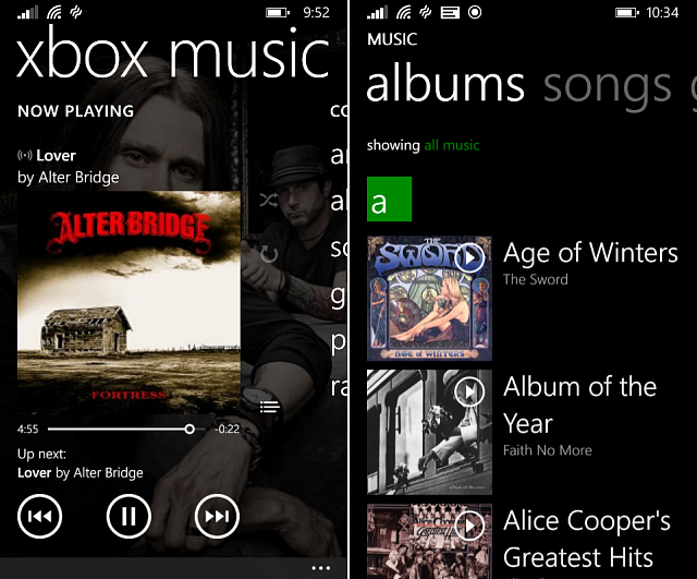 Desperately needed updates and bug fixes for Xbox Music are included