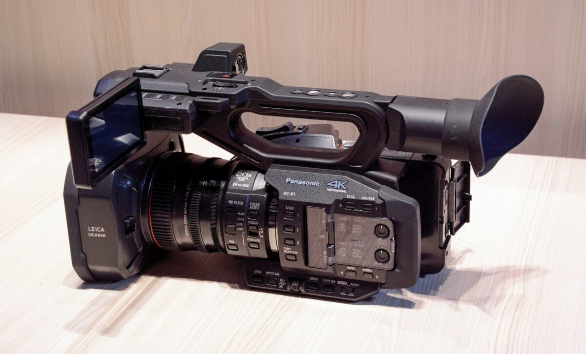 Panasonic goes wide with its new pro 4K camcorder
