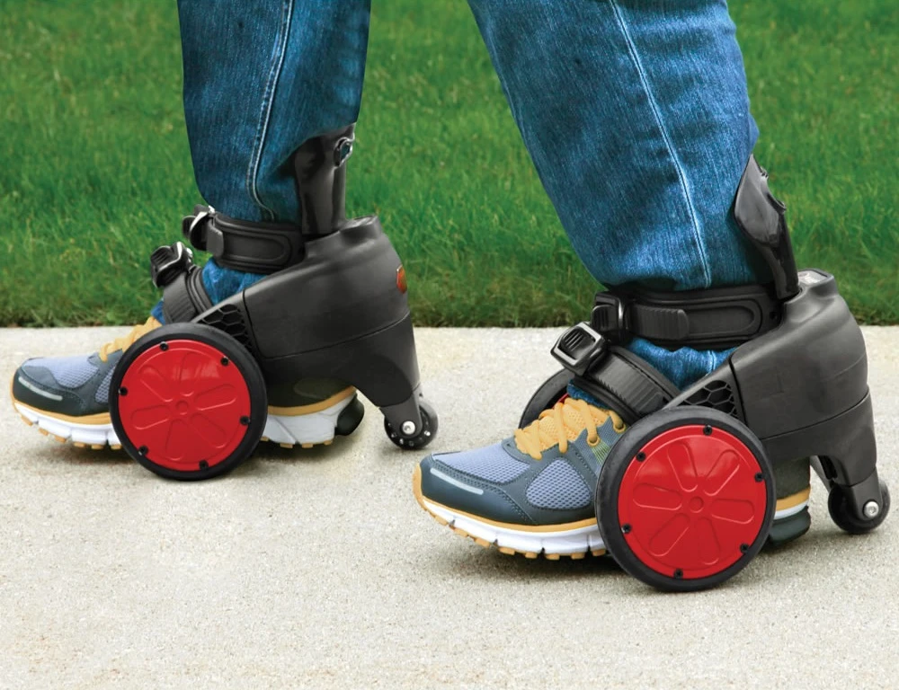 spnKiX - motorized skates capable of speeds up to 8 mph