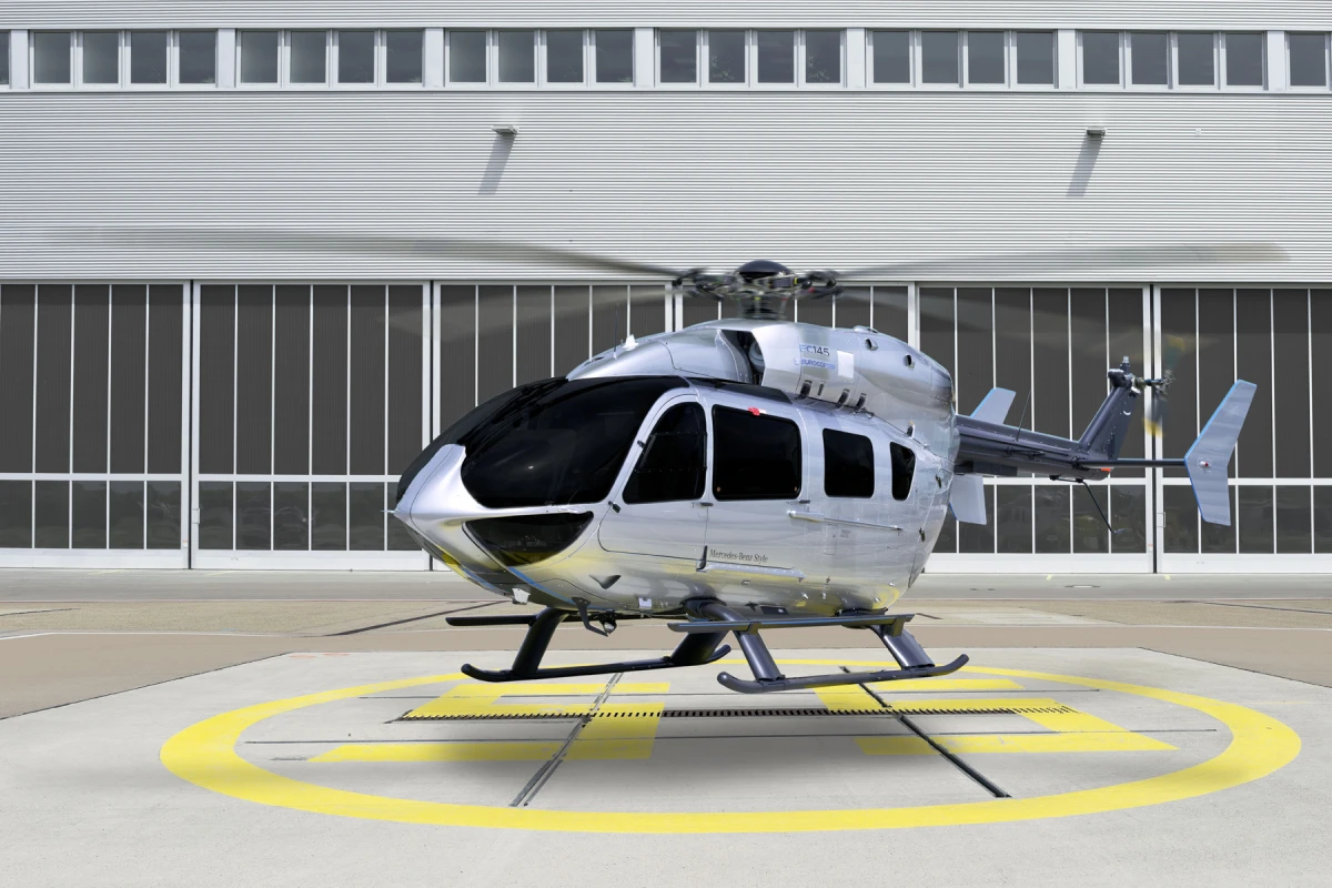 Eurocopter's EC145 Mercedes-Benz Style luxury helicopter
