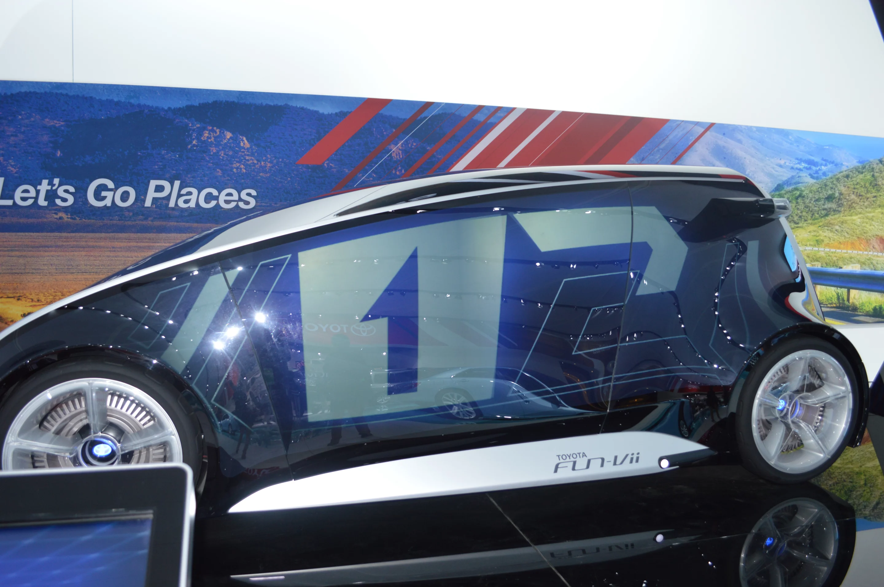 The Toyota Fun Vii concept at NAIAS 2013