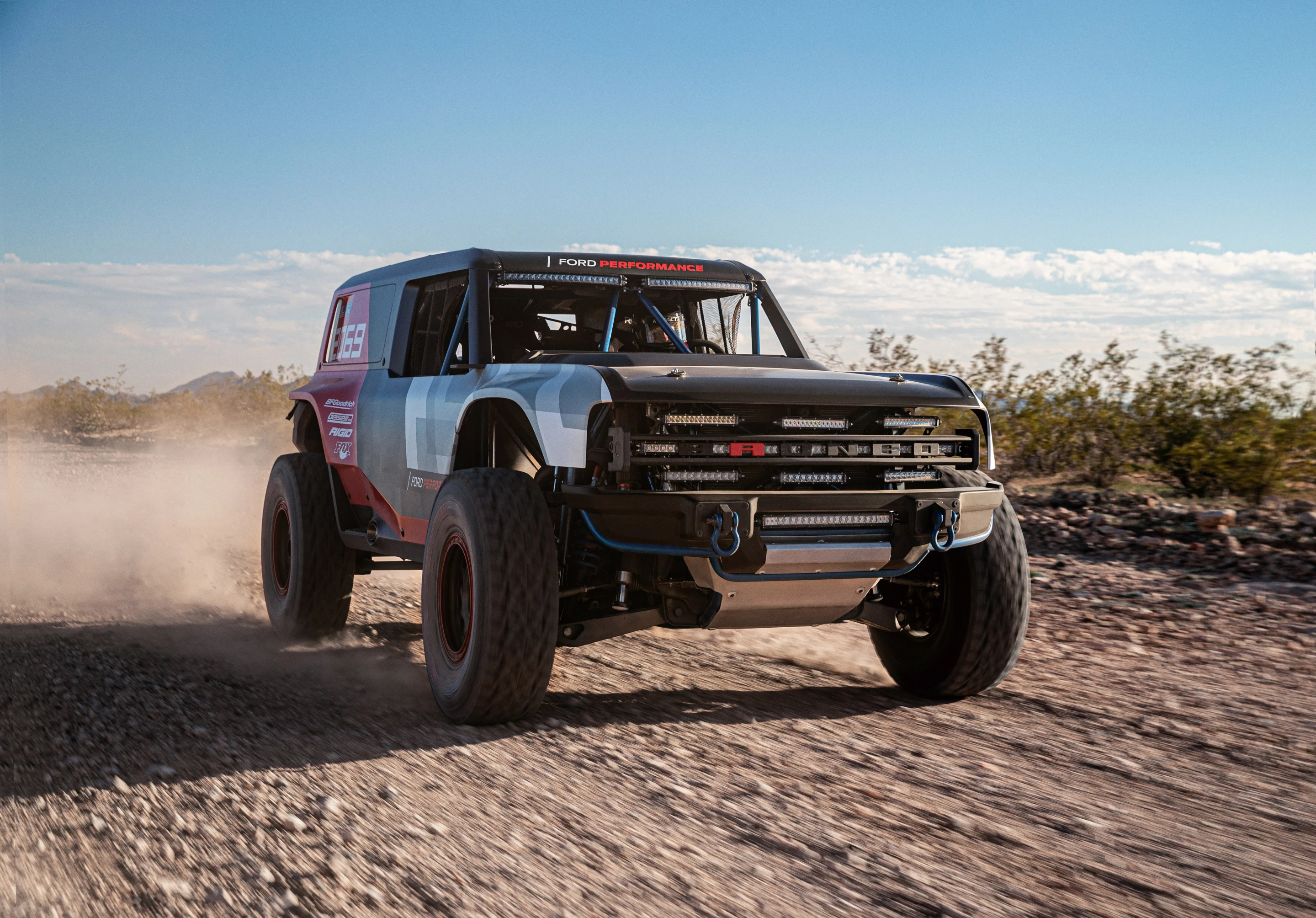 The powerful front-end and profile are everything we hoped for from a Bronco revival