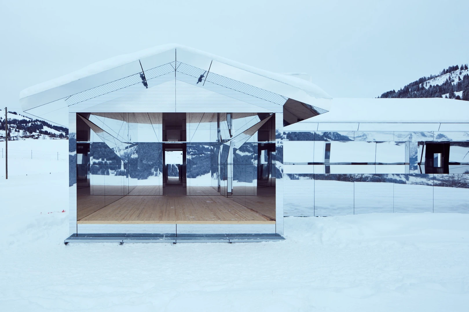 Mirage Gstaad will remain on the Swiss mountainside for two years