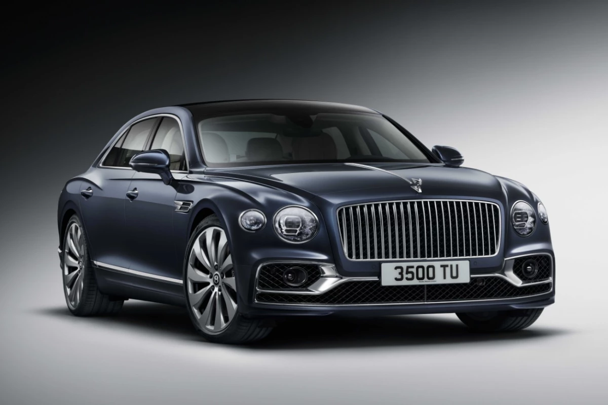 Rear-wheel steering is among the new goodies on the all-new Bentley Flying Spur