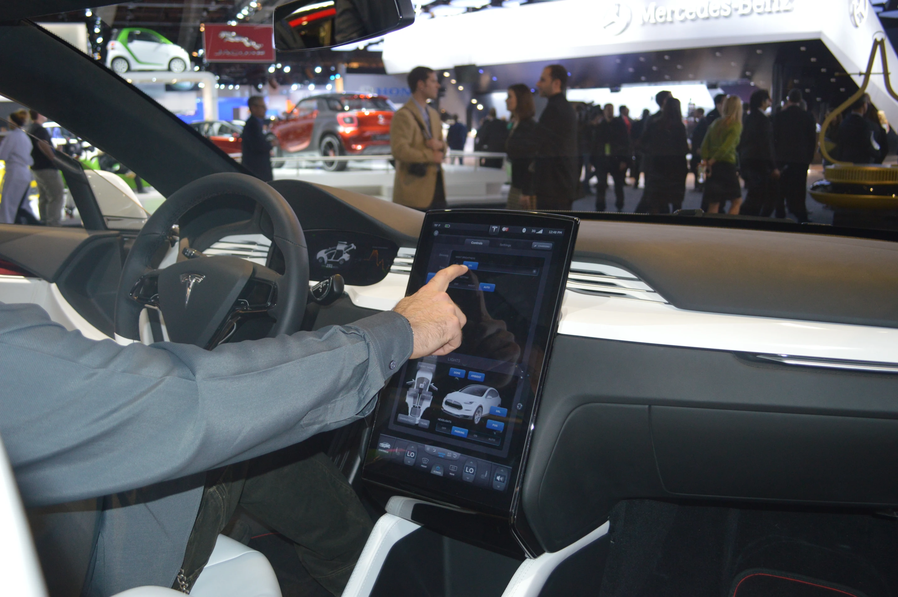 The Tesla Touchscreen