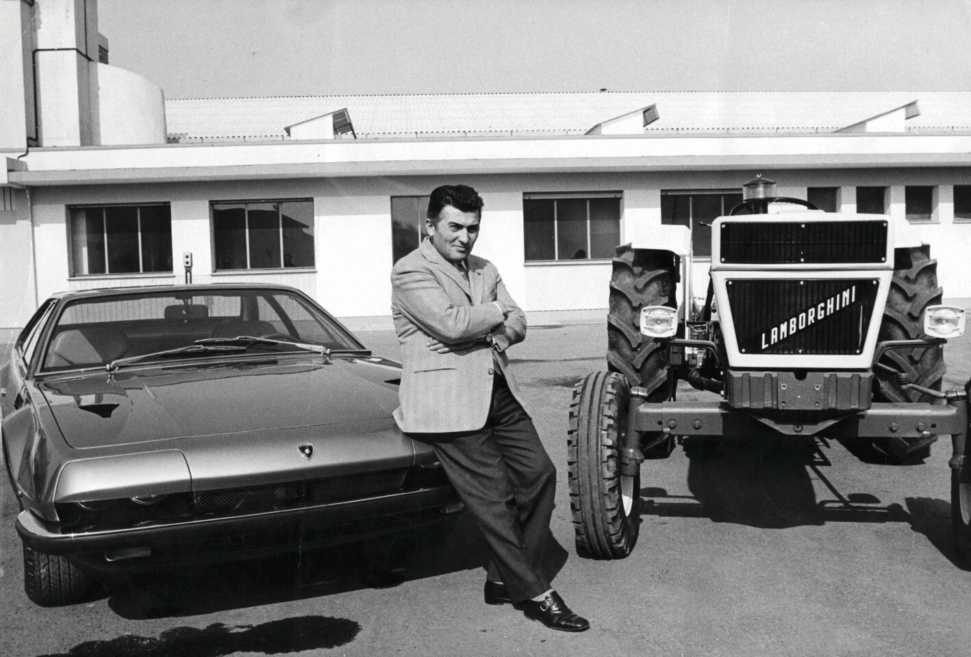 Ferruccio's success came from selling tractors in the fifties
