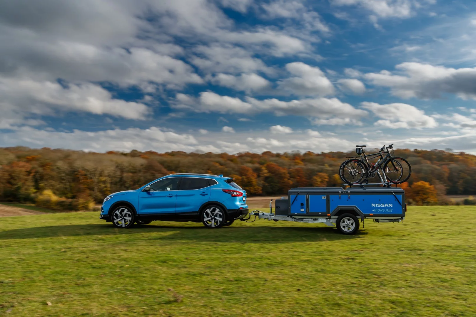 Opus will be showing the Nissan x Opus trailer at this week's Caravan, Camping & Motorhome show in Birmingham, UK
