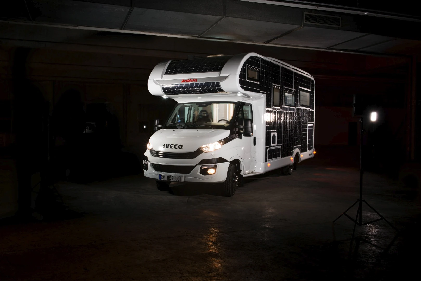 Dethleffs plays with the concept of an all-electric Type C motorhome