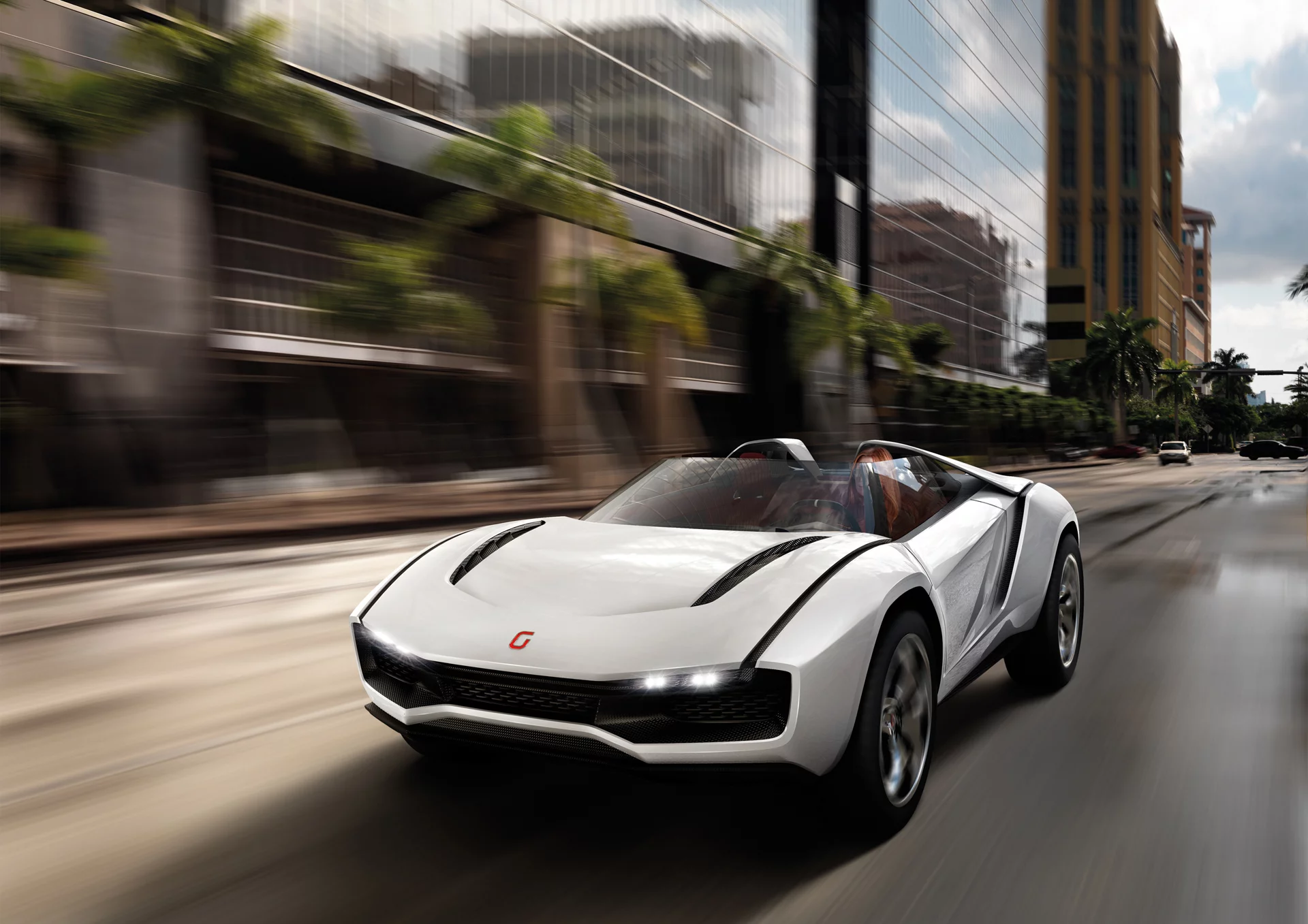 The Giugiaro Parkour roadster