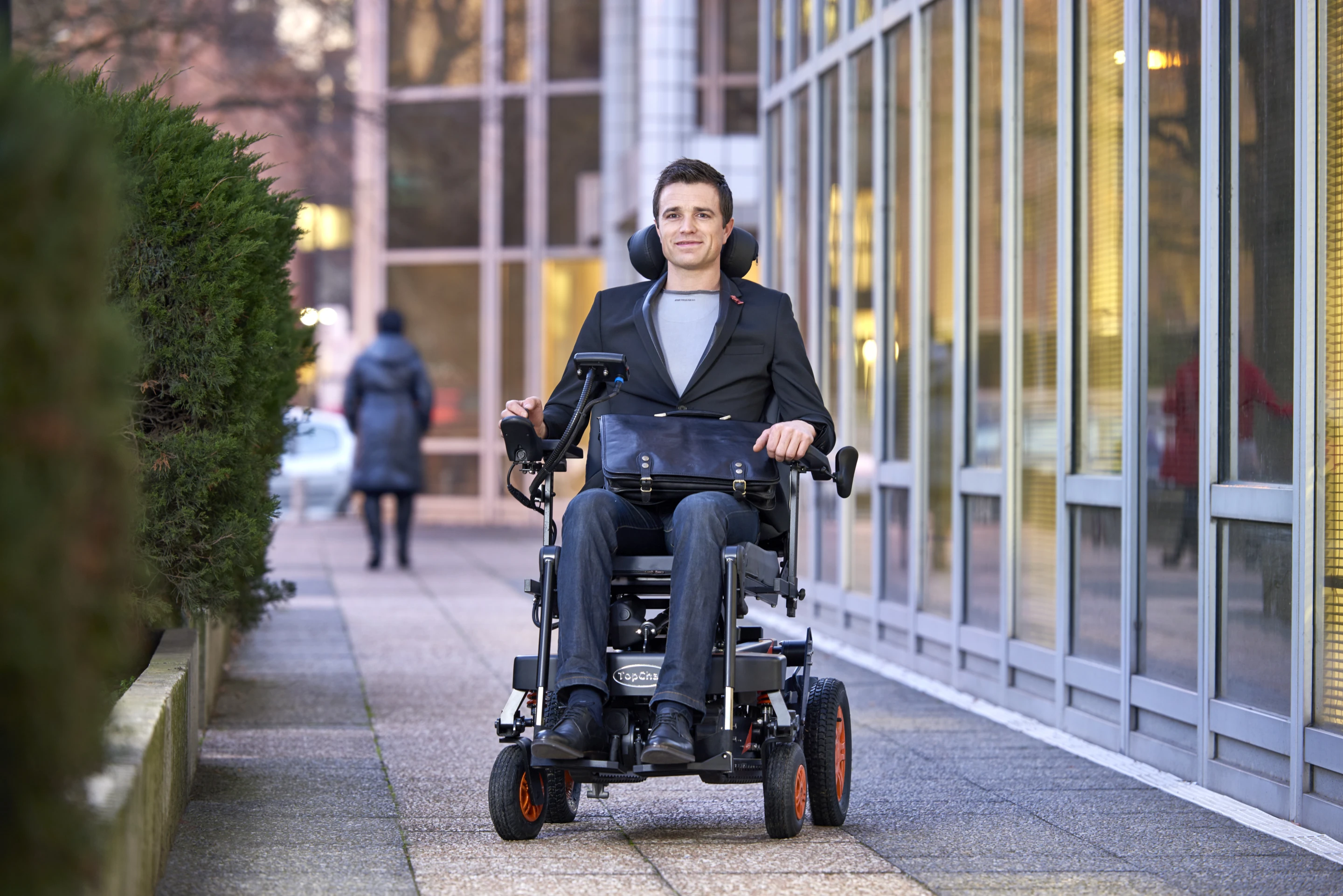 The TopChair-S provides the user with greater independence