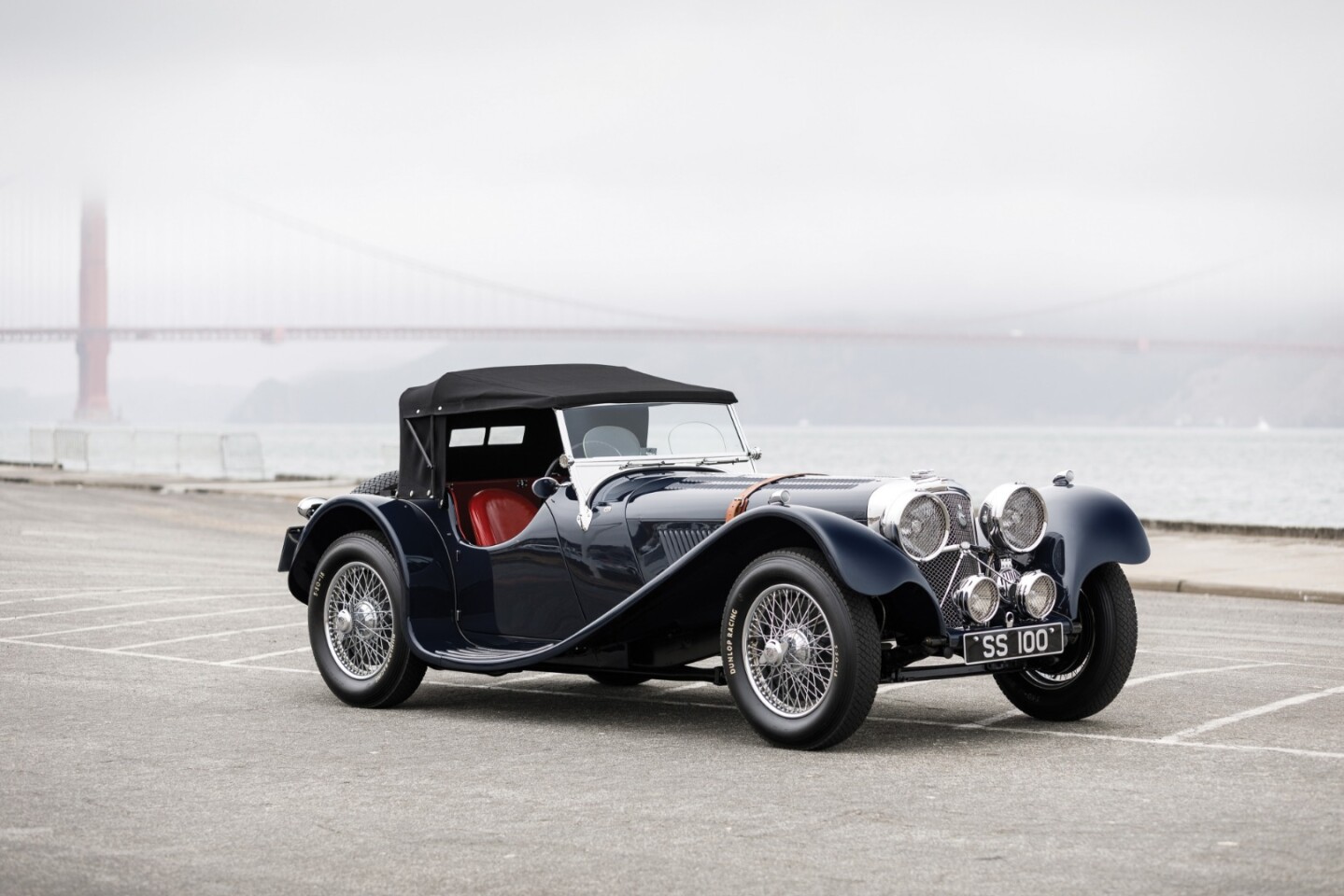 2018 Monterey Car Week Auction Report | 1938 SS 100 Jaguar 3½-Litre Roadster | Estimate: from $575,000 to $775,000 | Sold For $747,500 | Auction: RM-Sothebys | Lot 250 | Official Description