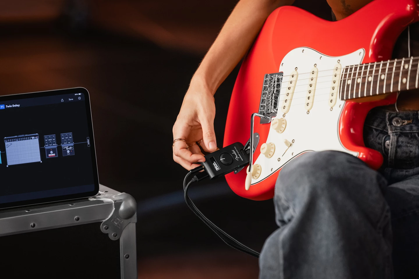 Operates as a miniature USB recording interface as well as a Bluetooth-capable headphone amp