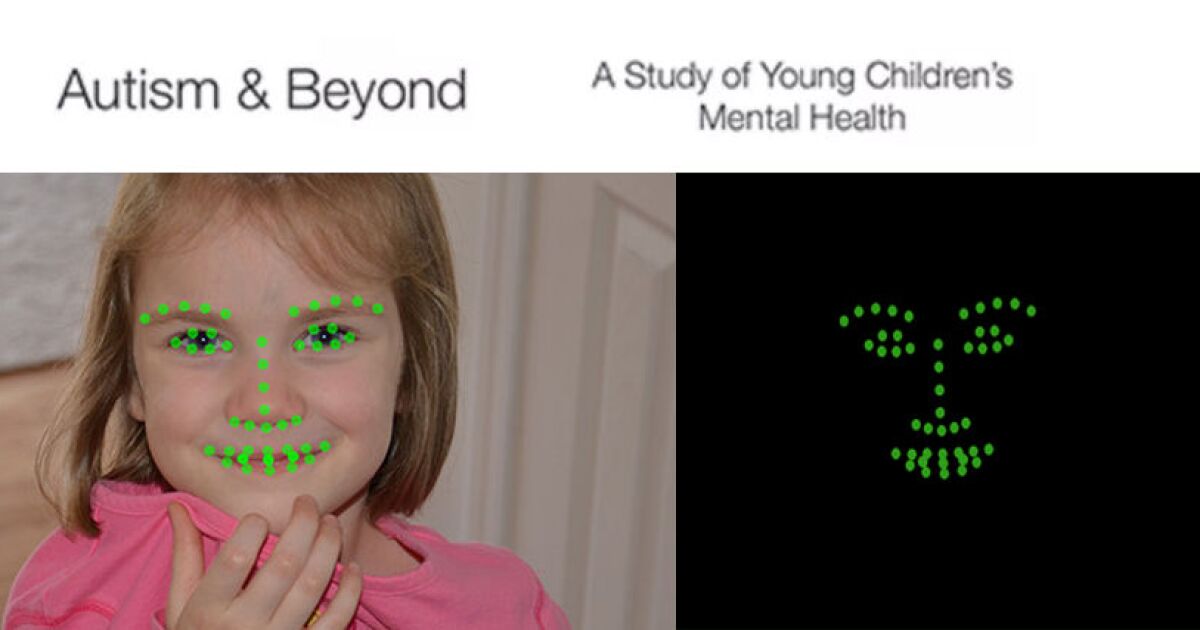 App screens for autism by reading facial expressions