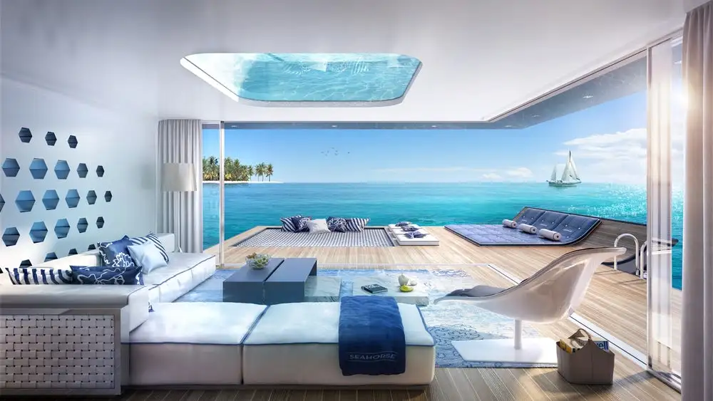 The Floating Seahorse Signature Edition was conceived especially for groups and families with guests