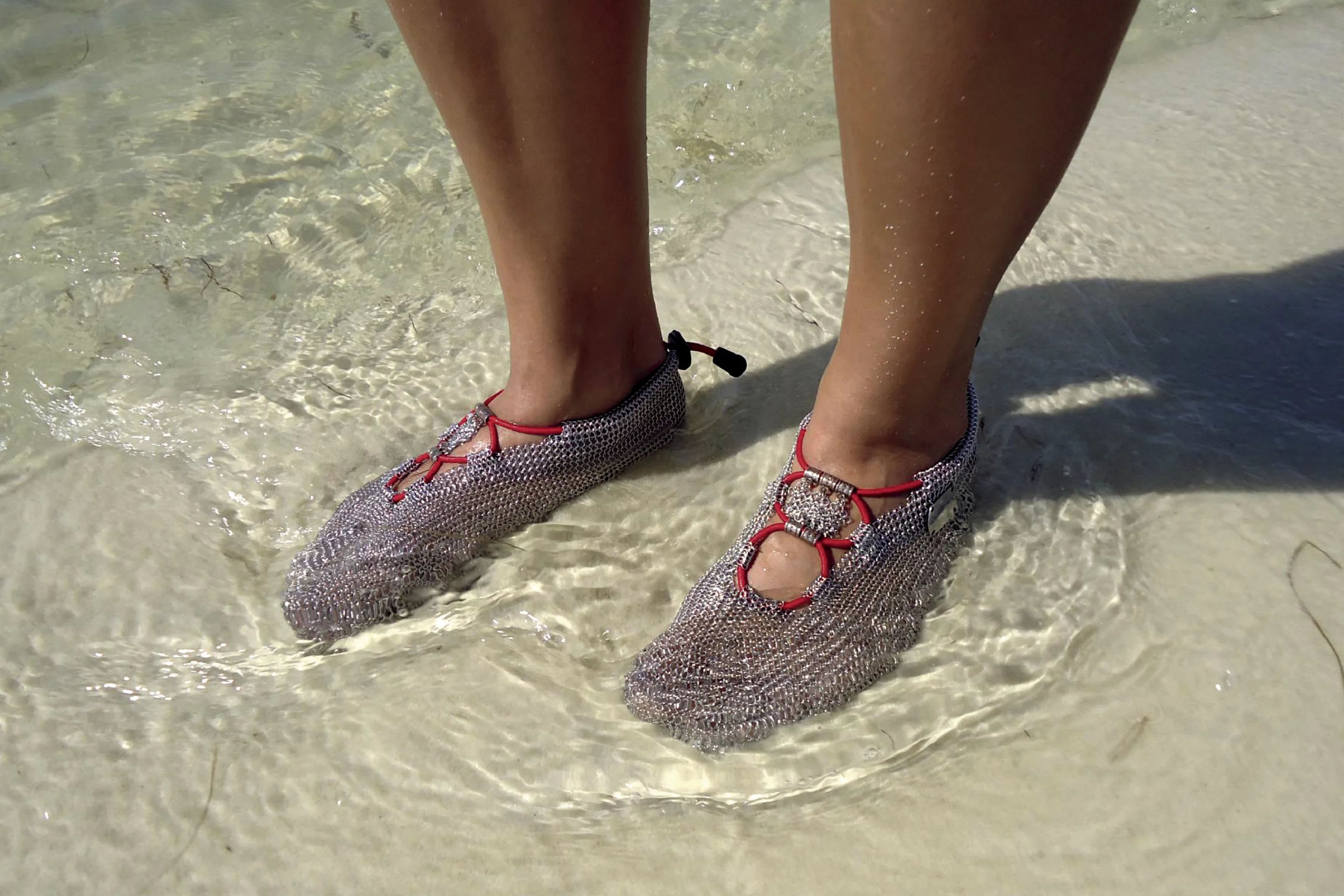 PaleoBarefoots allow you to feel the water