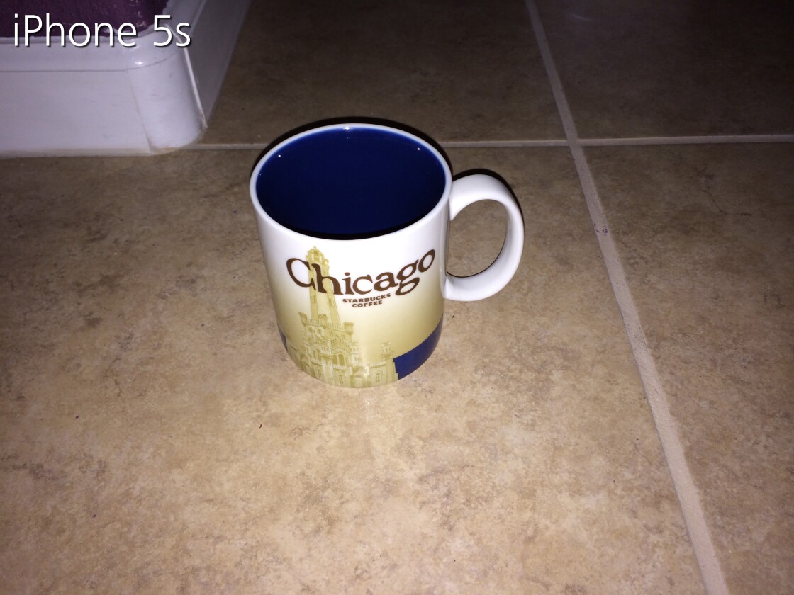 The iPhone's dual-LED "True Tone" flash in action