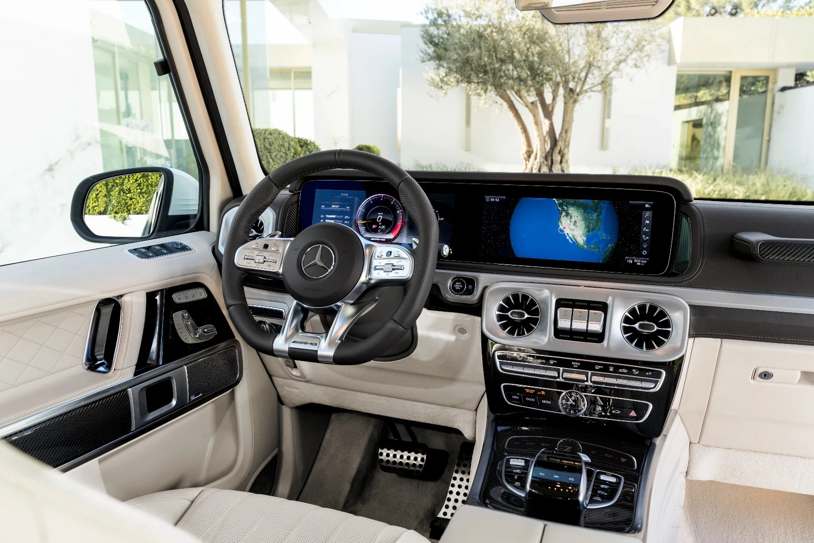 Lots of interior comfort and refinement are found in the new Mercedes-Benz G Wagon and the AMG model only ups the ante even more