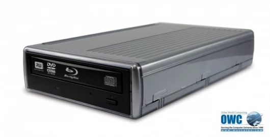 The OWC Mercury Pro "quad interface" 8x Blue-ray external drive.