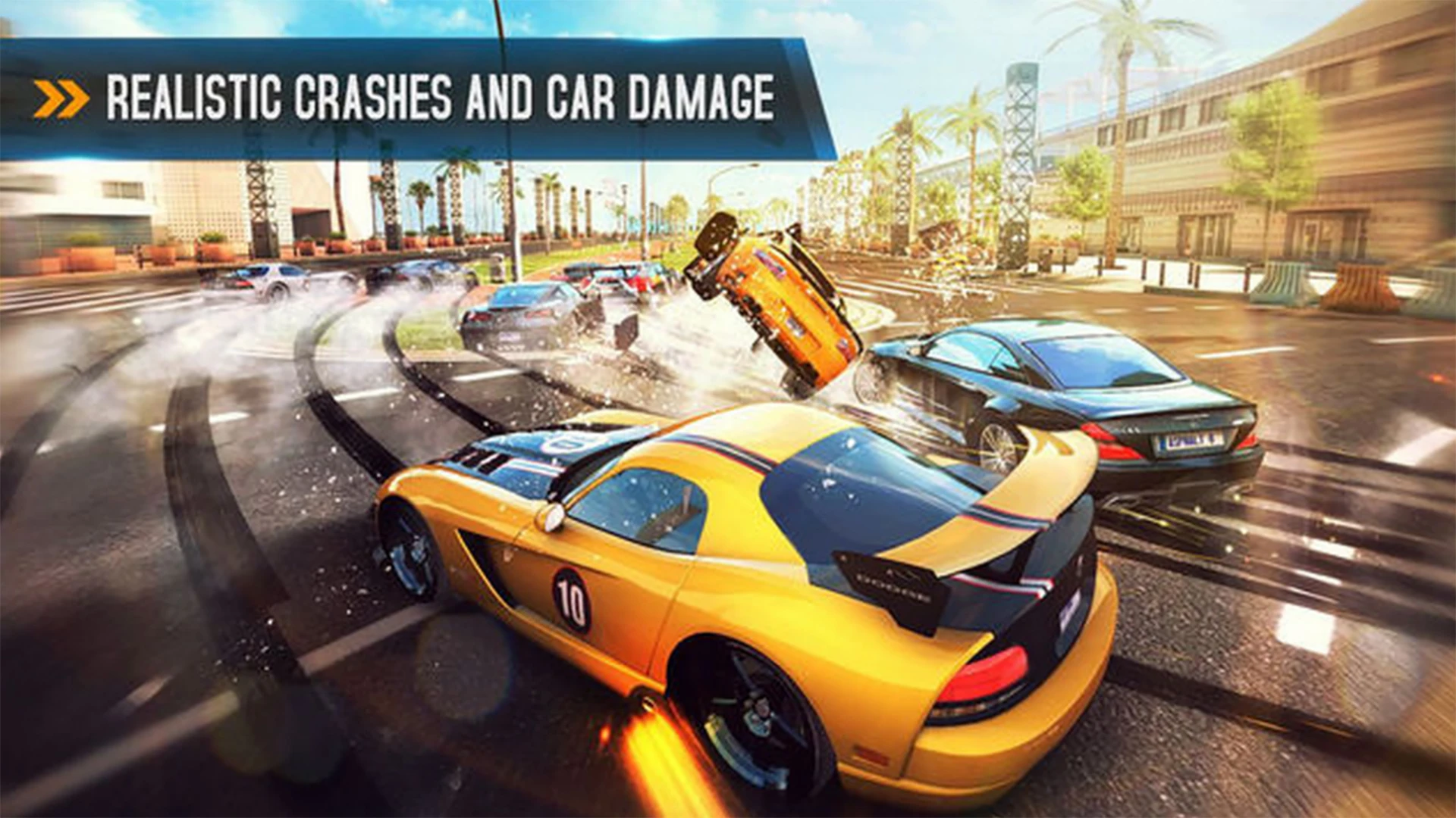 Asphalt 8: Airborne is a fun arcady racer on iOS