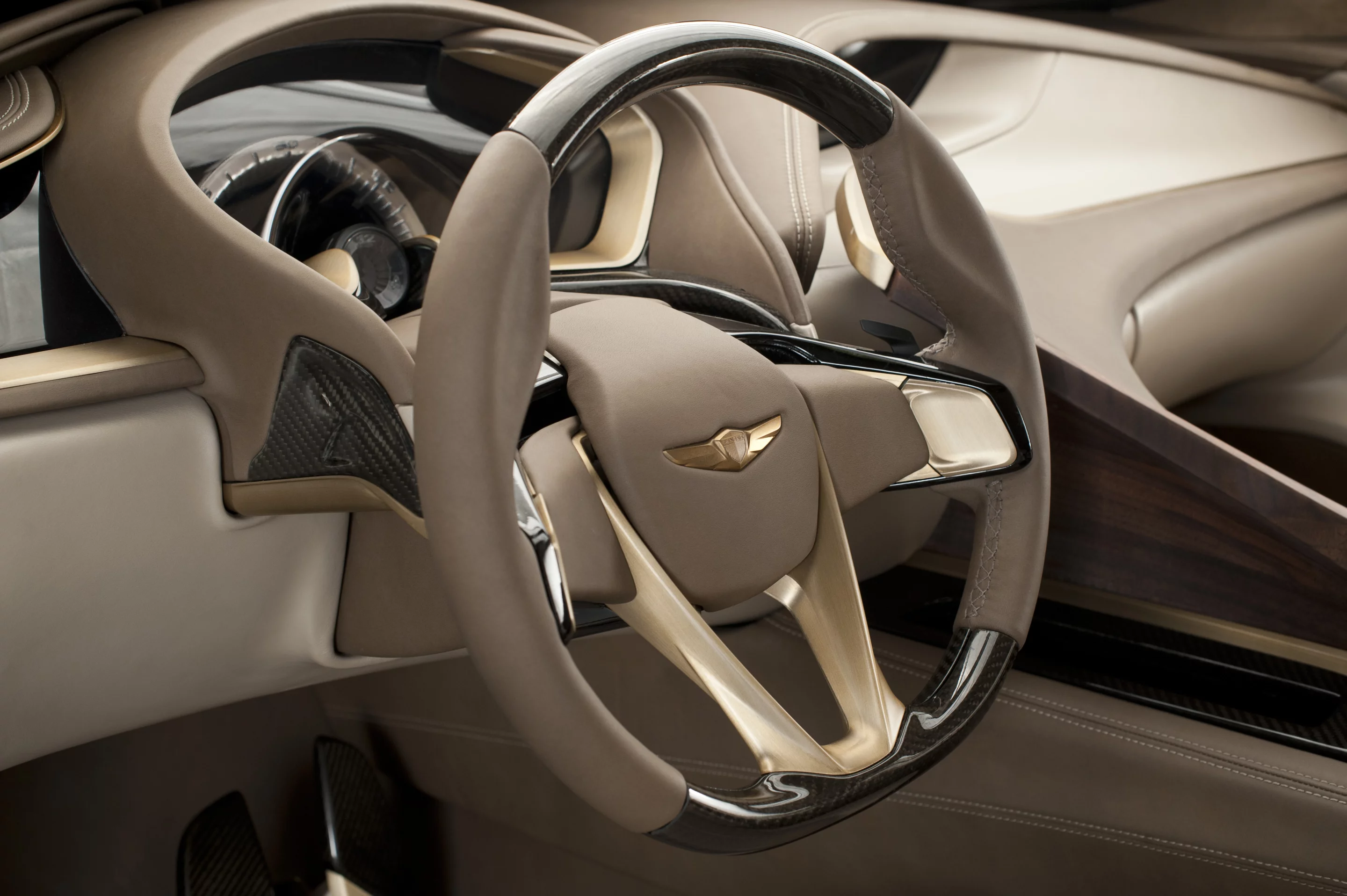 The Hyundai HDC-14 Genesis concept interior