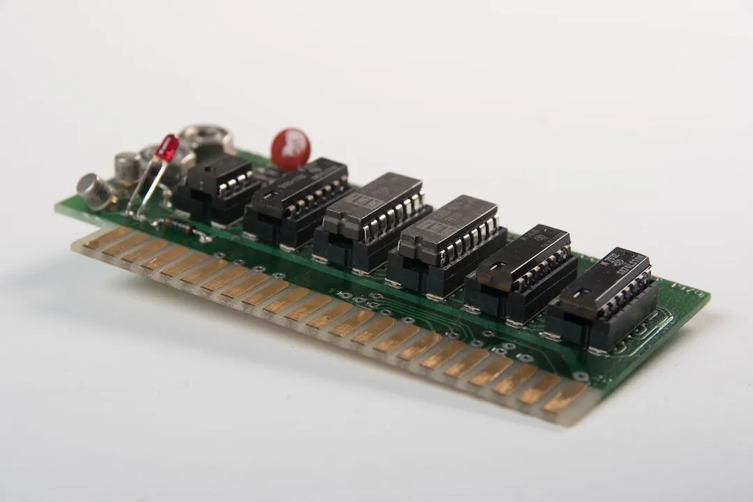 The Cassette Board allowed the computer to interface with programs on cassette tapes