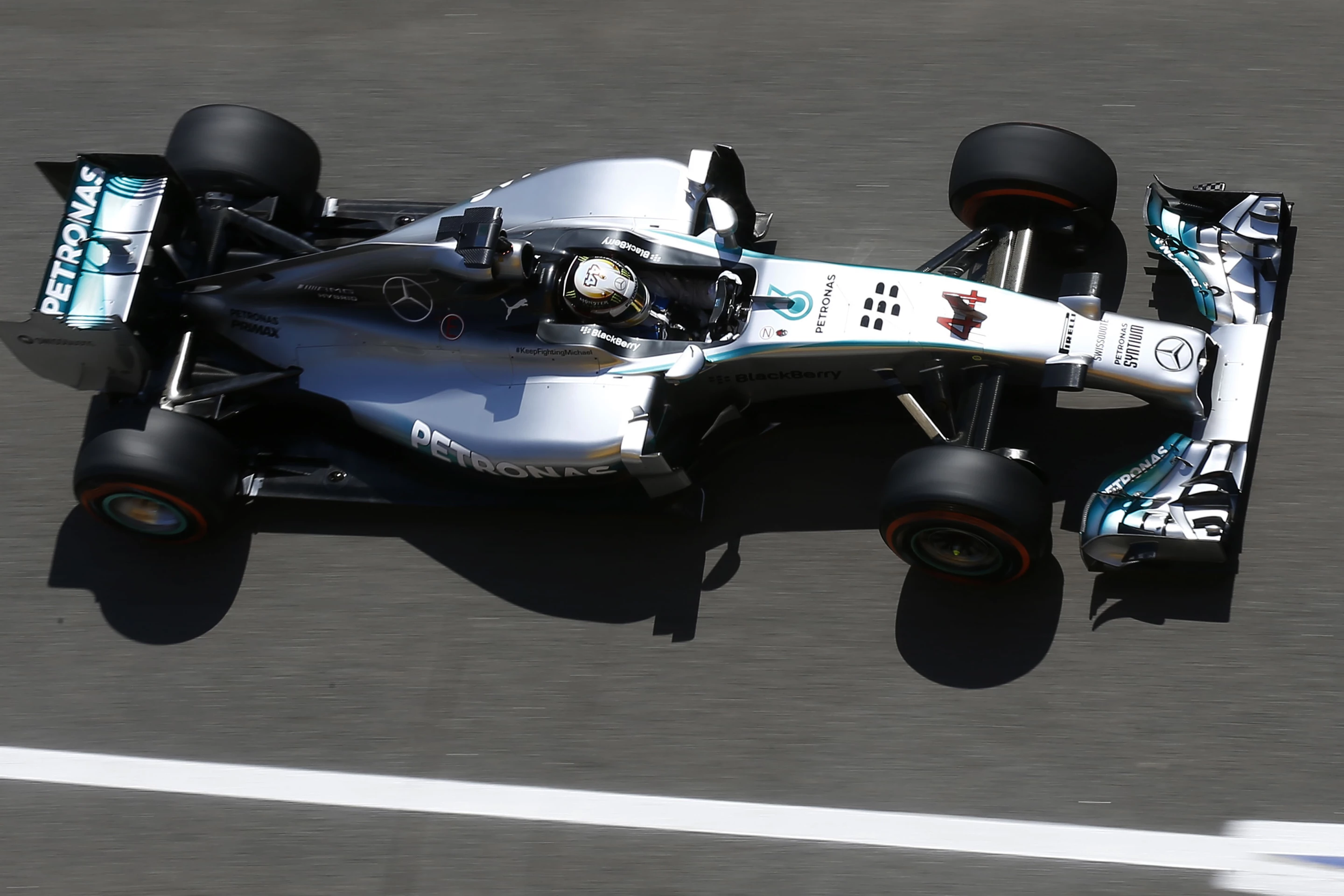 The Mercedes-Benz F1 W05 Hybrid