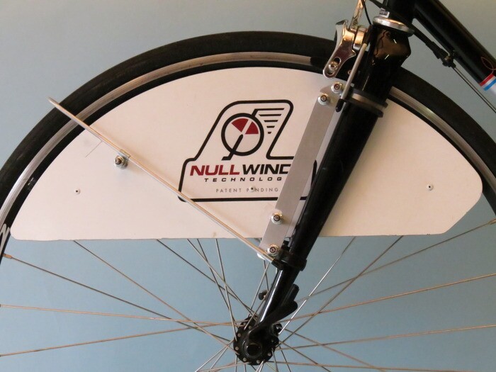 Upper Wheel Fairings are designed to give bicycle wind resistance the slip