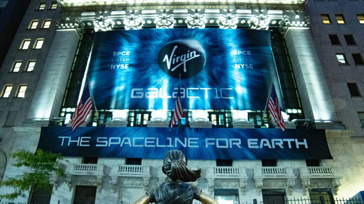Virgin Galactic is the first publicly-traded passenger-carrying commercial spaceflight company