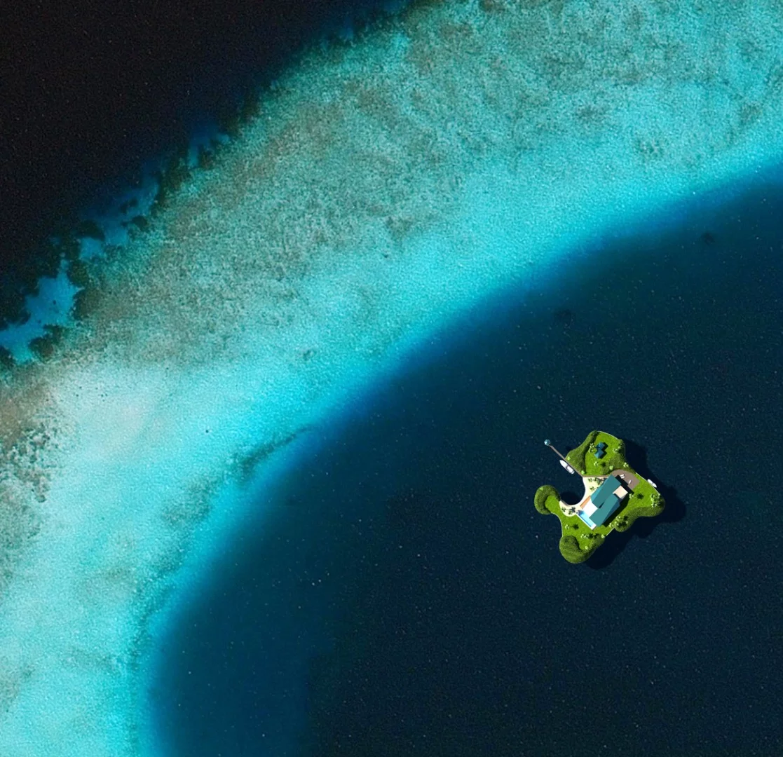 The floating private island concept is close to fruition with a pilot island in the Maldives soon to be completed