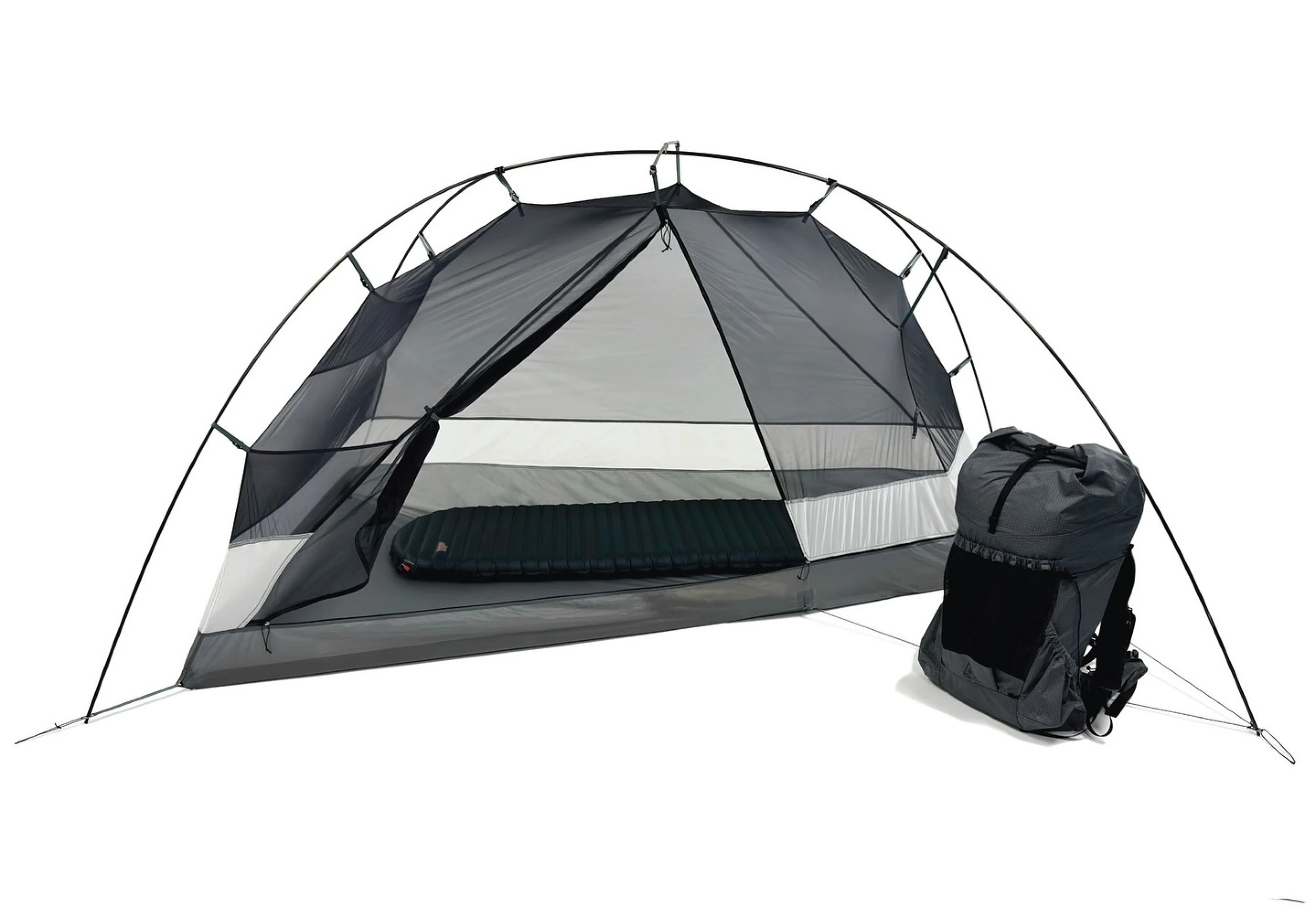Ultralight tent barely breaks 2 lb and delivers squall-ready shelter