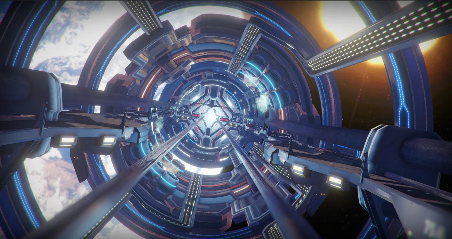 Zero Latency's VR environments feel much bigger and more open this time around