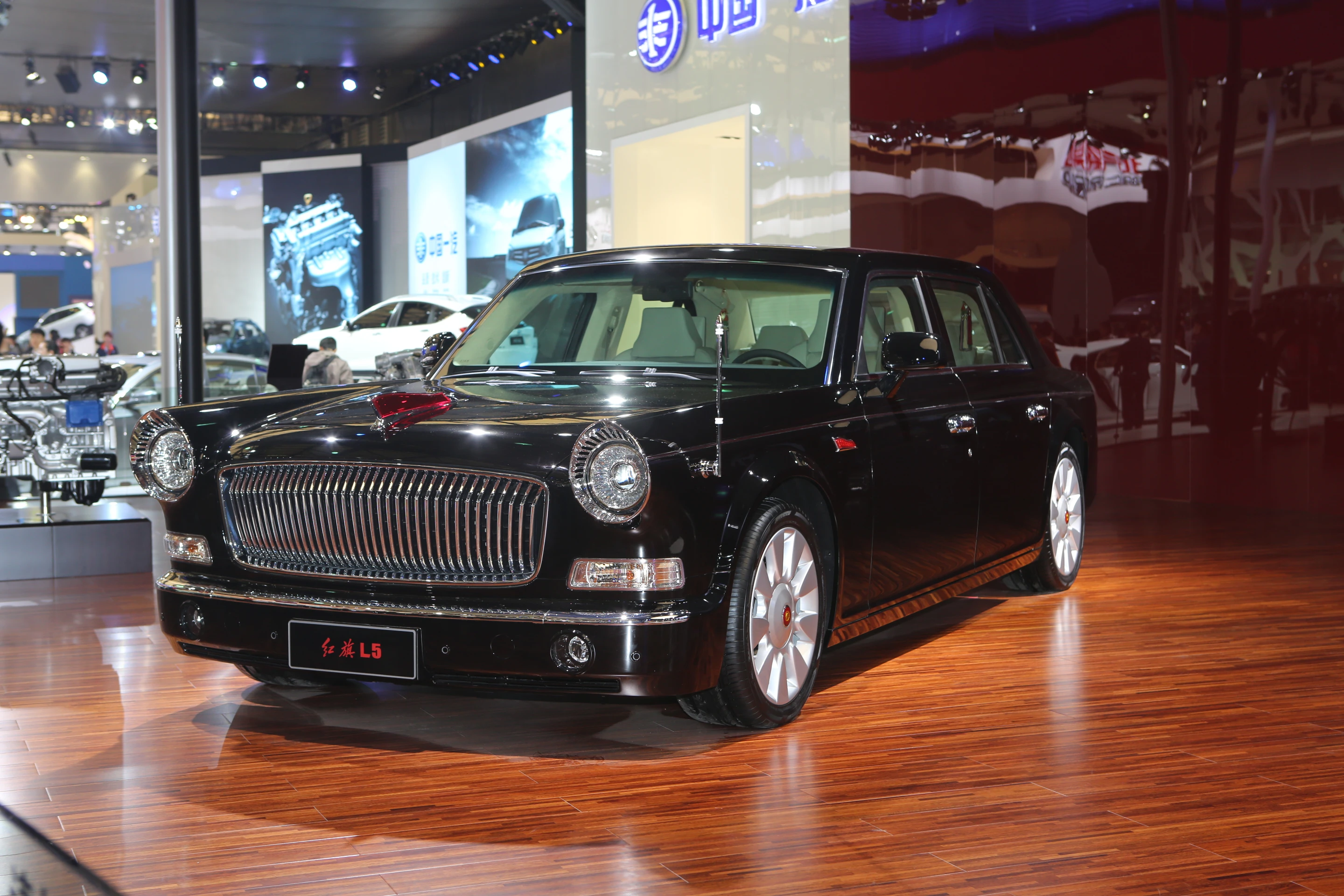 L5 is likely to receive a V8 as its powerplant