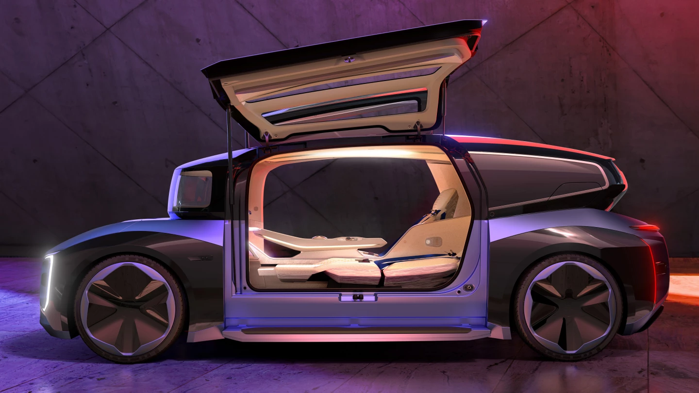 The Gen.Travel in its "sleep mode" configuration