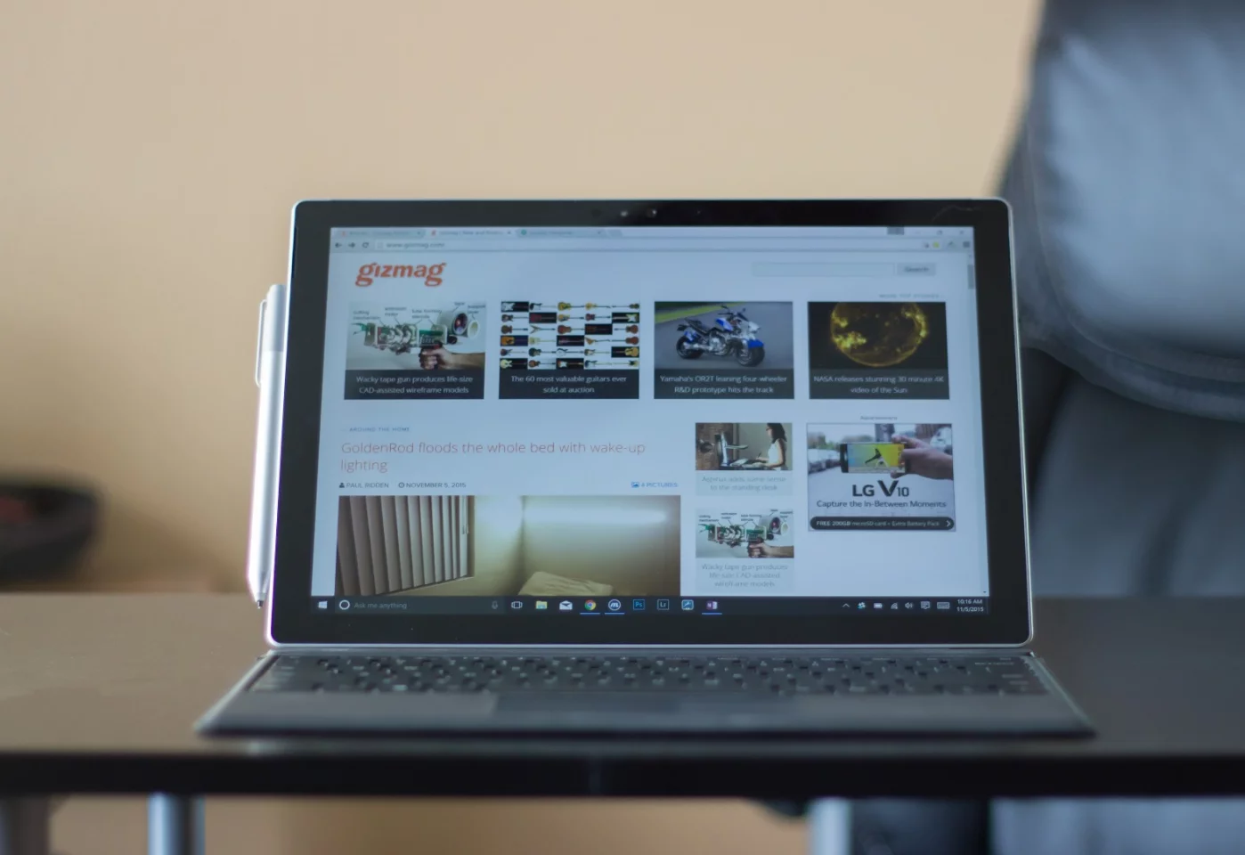 The Surface Pro 4 starts at $1,029 (including keyboard), but we recommend paying $100 extra for the more powerful Core i5 model