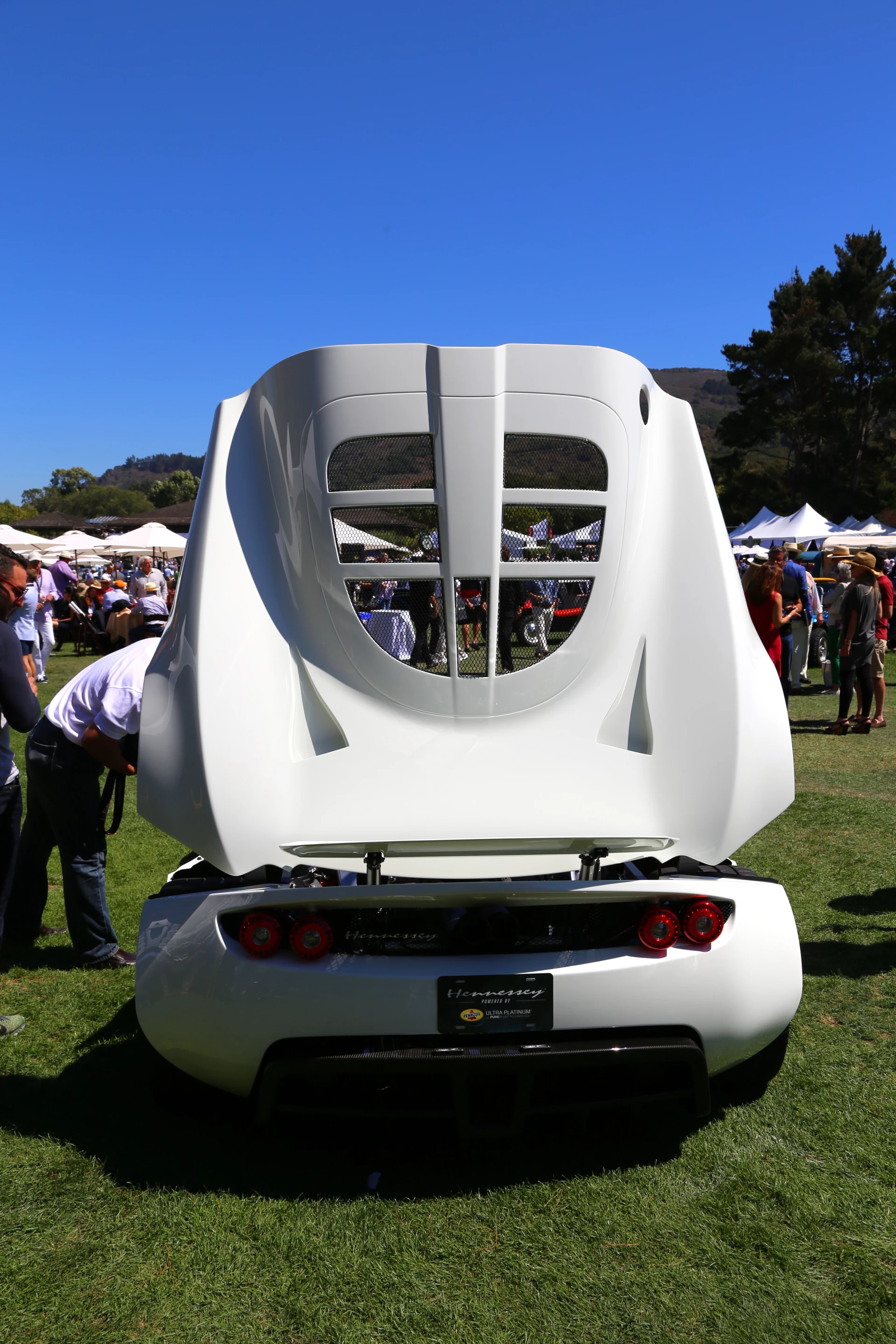 The Hennessey Venom GT works off a highly modified Lotus Exige chassis (Photo: Angus MacKenzie/Gizmag.com)