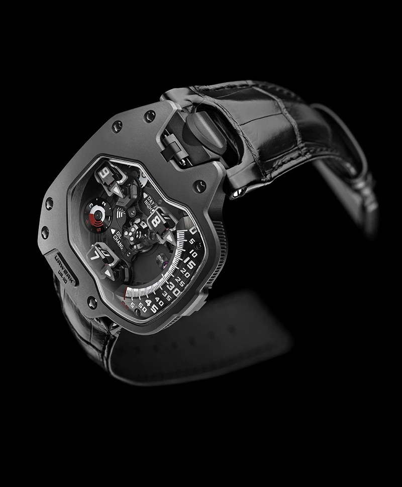 The Urwerks UR-110 in black