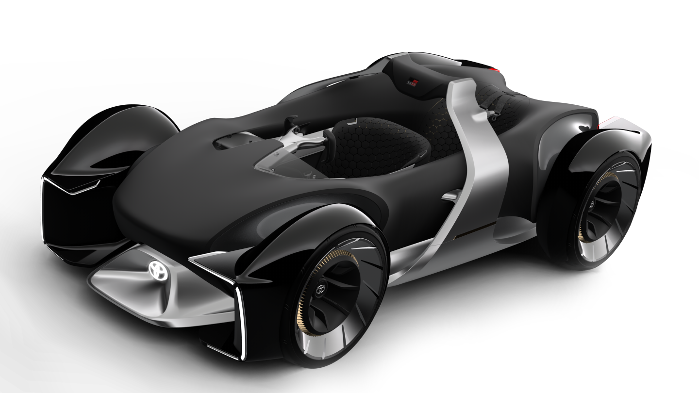 It's actually a pretty funky looking vehicle; we hope Toyota at least manages to get it into a movie or something