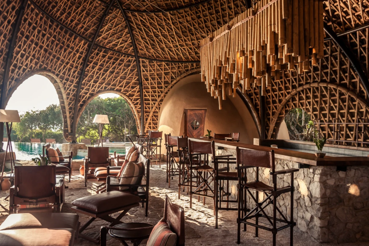 The Wild Coast Tented Lodge in Sri Lanka earned a Special prize for an Exterior in the restaurants category at the 2018 Prix Versailles World Architecture Awards
