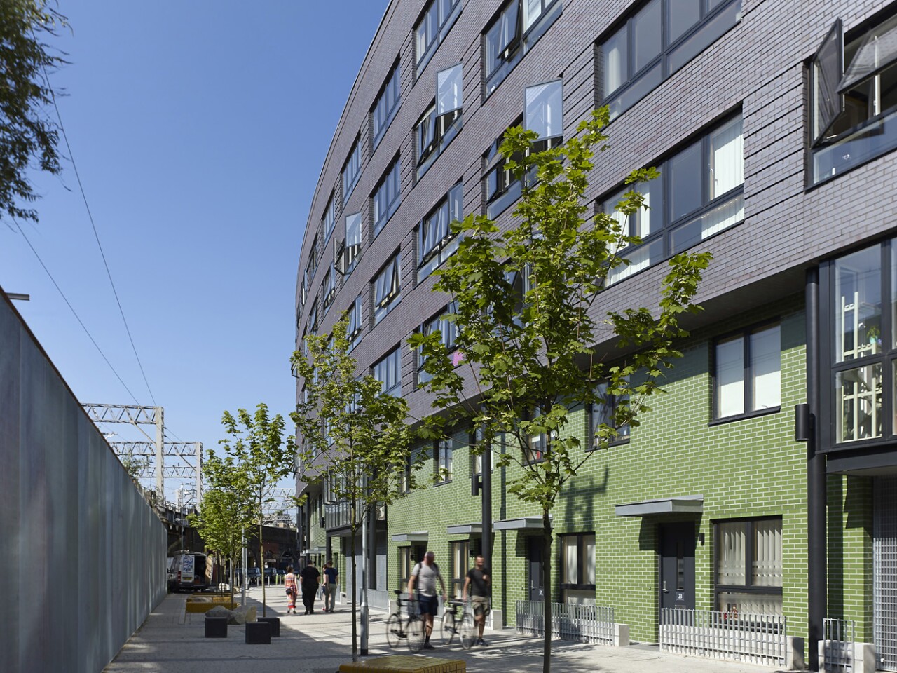The new frontage creates pedestrian-friendly access (Image: Killian O'Sullivan)