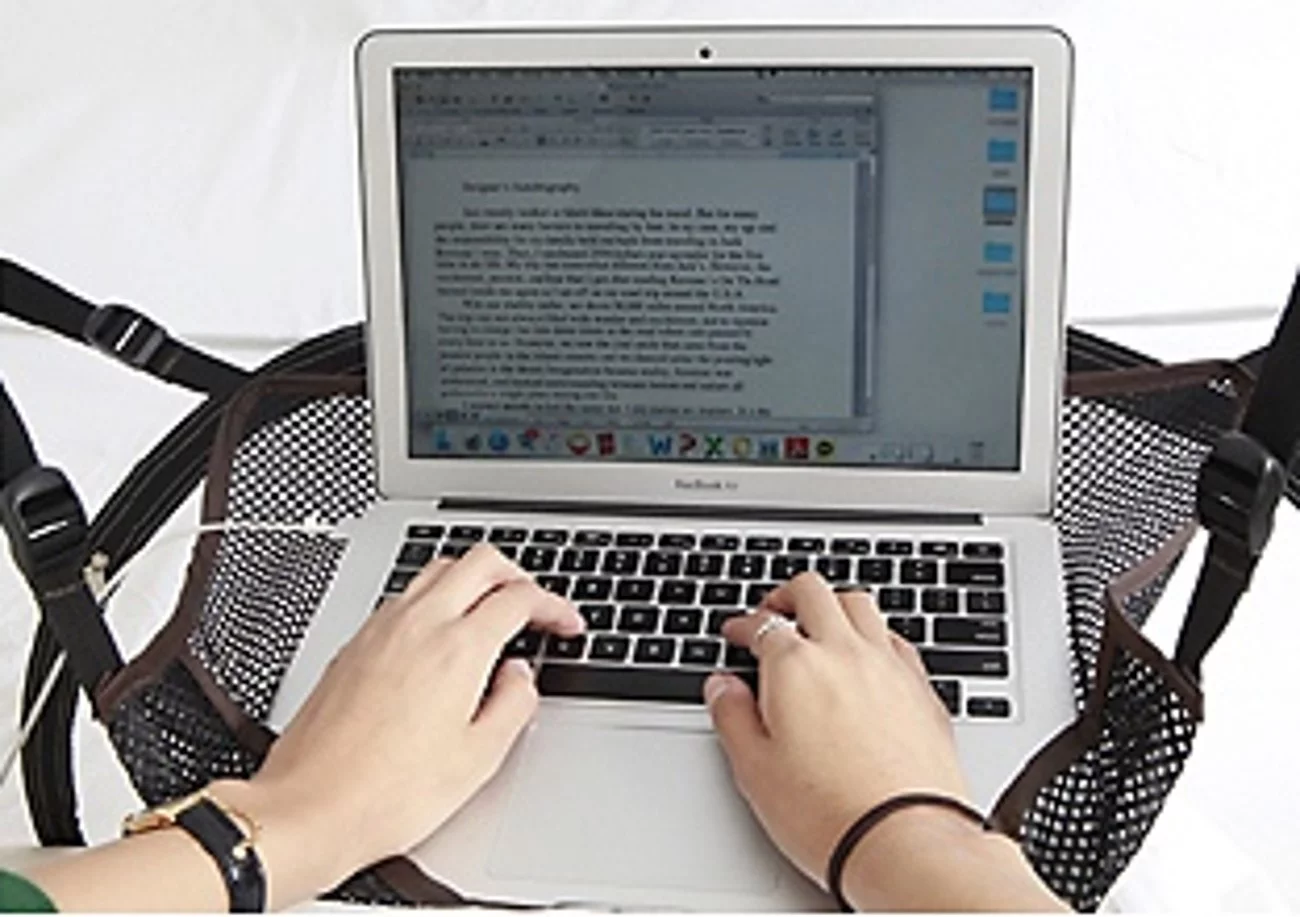 The Room in Room laptop stand