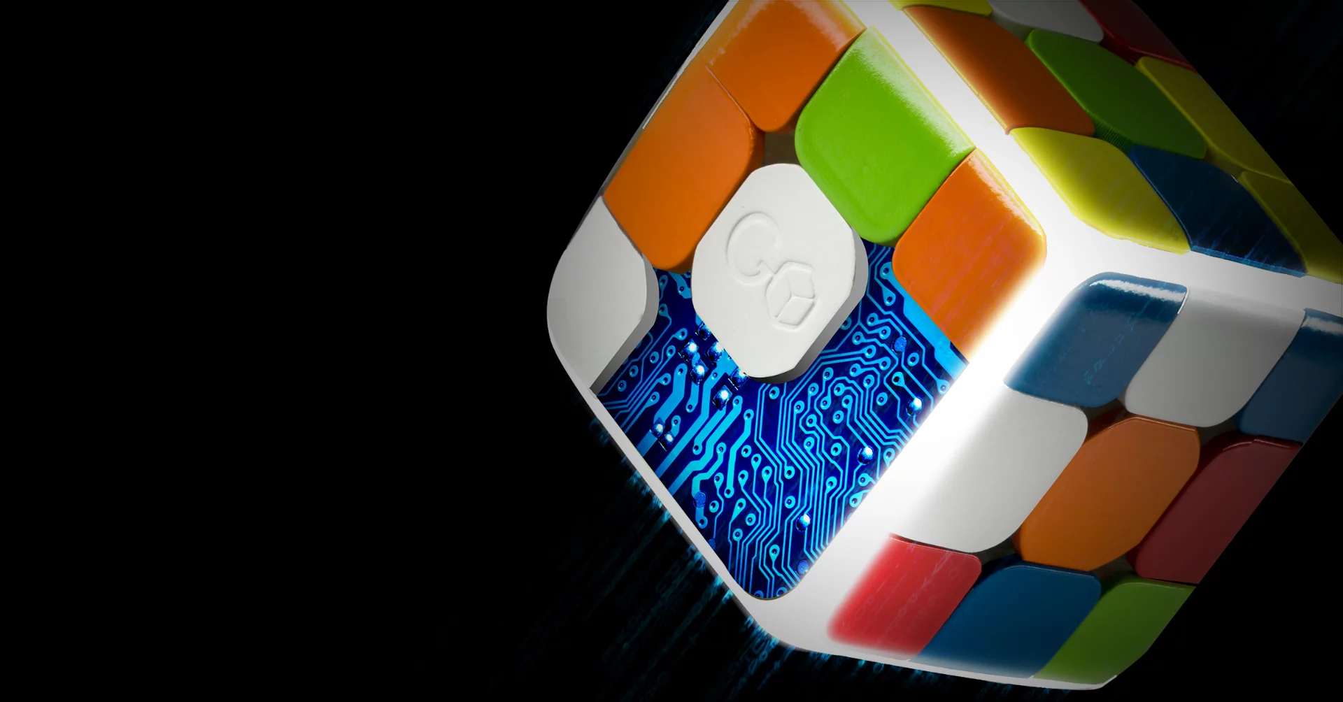 Festooned with sensors, the GoCube knows its orientation and puzzle status at all times