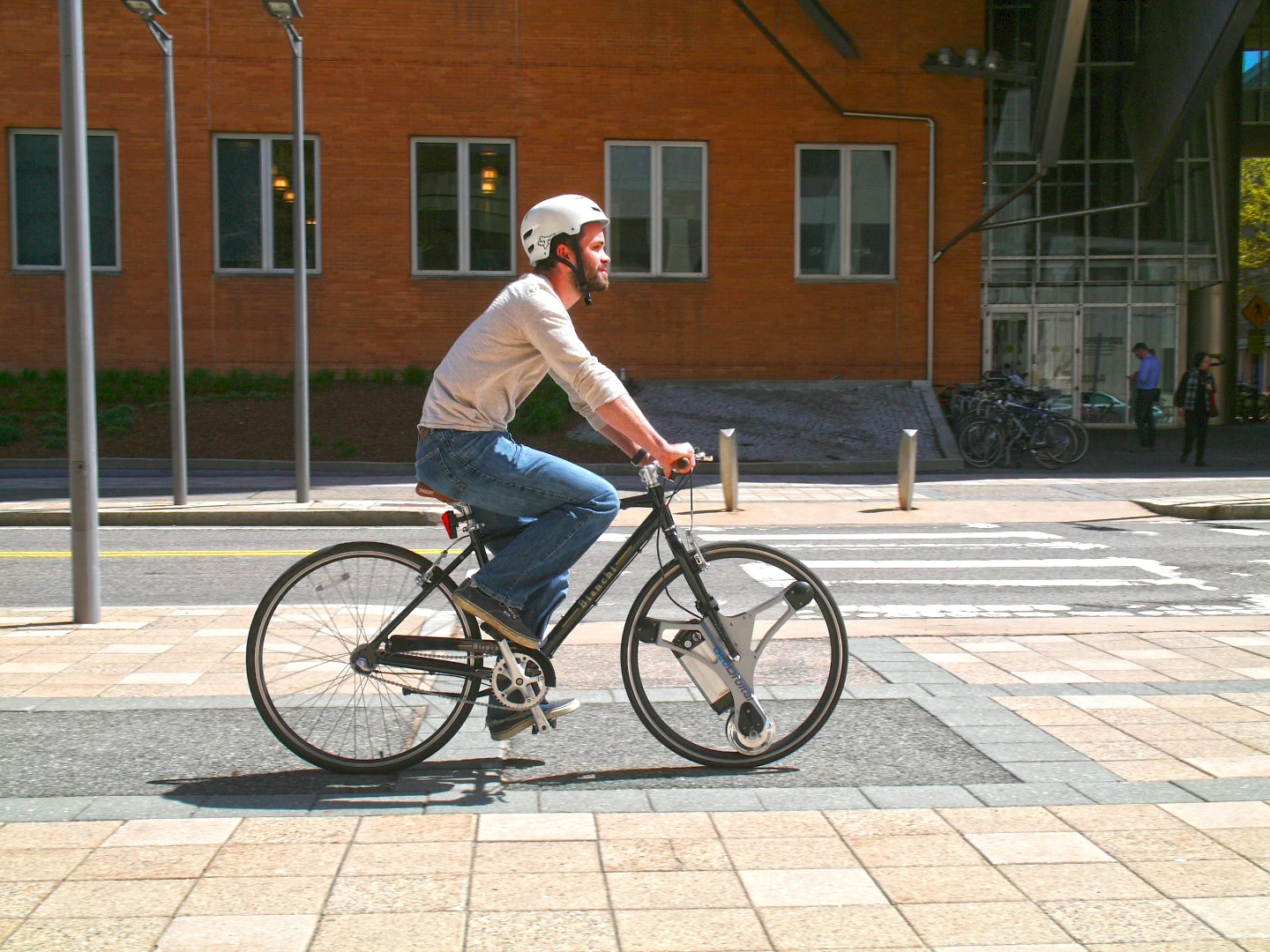 The GeoOrbital Wheel in action