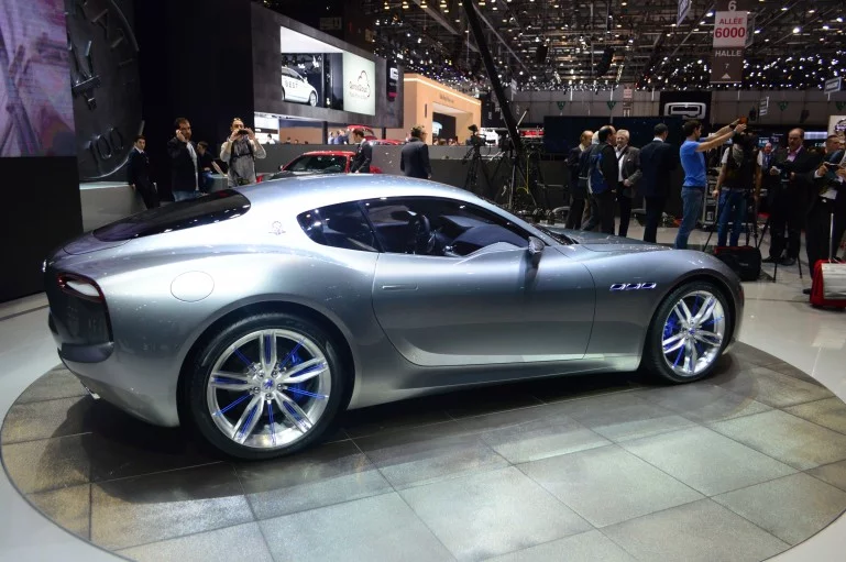 The cool, curvy Alfieri is a highlight of the Geneva show (Photo: C.C. Weiss/Gizmag)