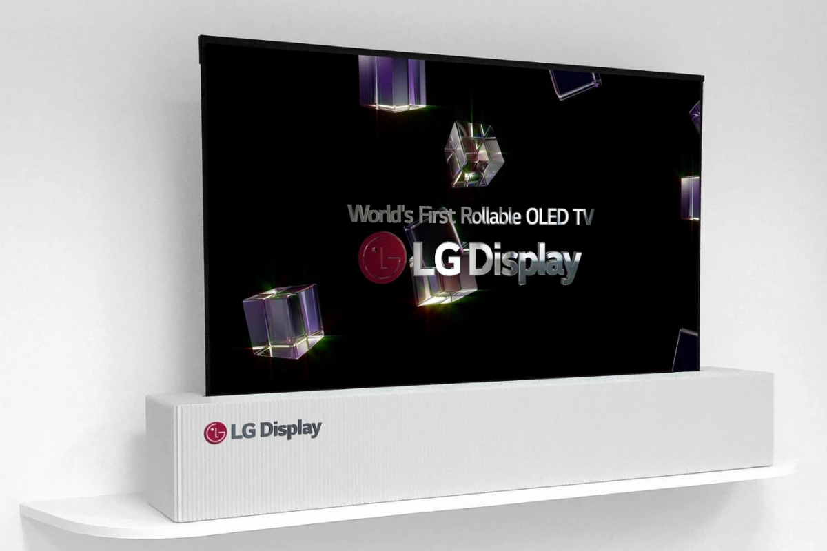 LG's rollable OLED TV boasts a 65-inch screen when fully unfurled