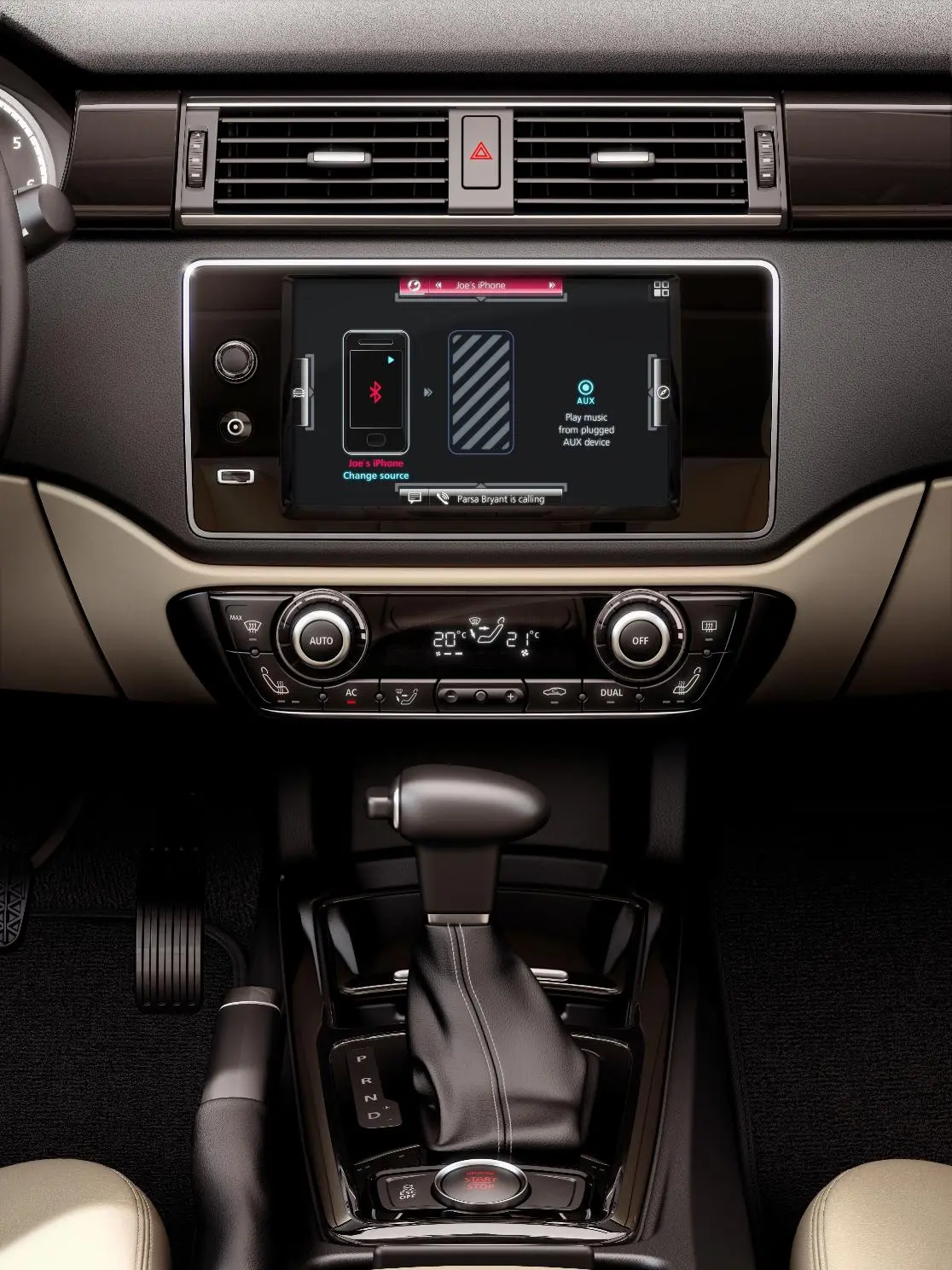 Qoros includes an 8-inch touchscreen-based infotainment system as standard on the 3