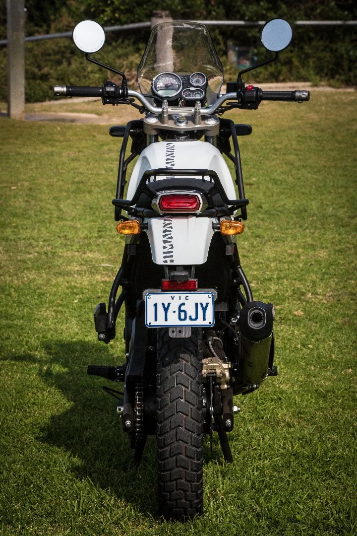 2017 Royal Enfield Himalayan: rear view