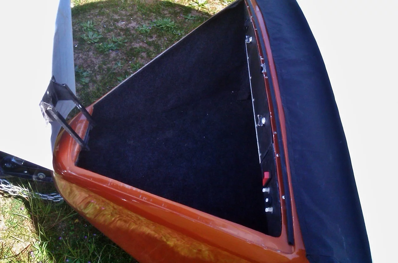 The Scarab includes a front storage compartment