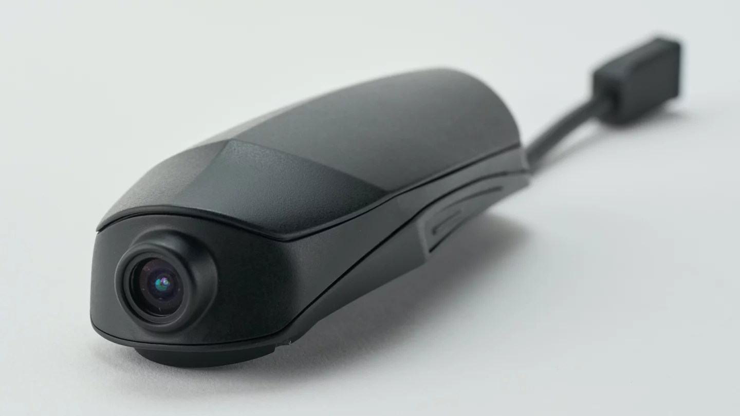 A close-up view of the Revan camera module