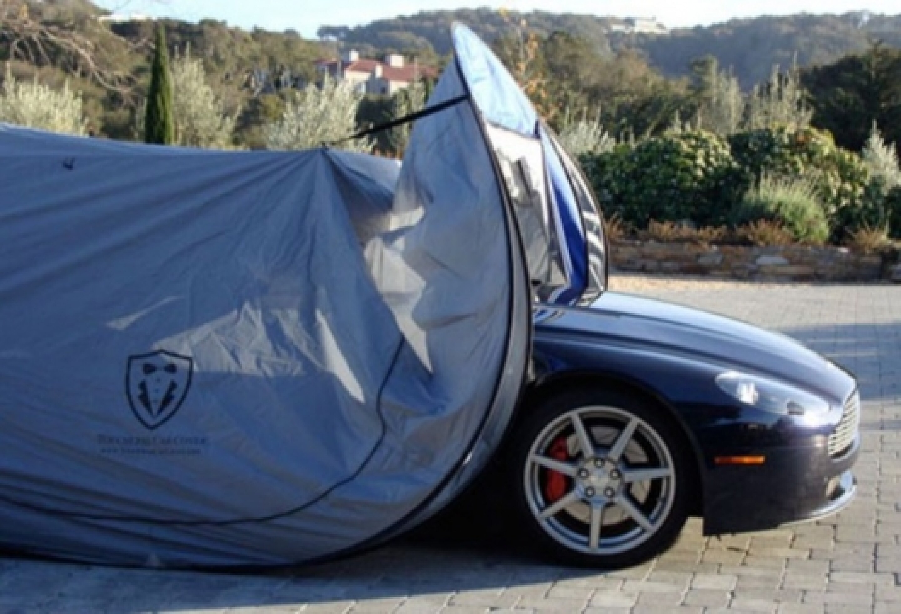 The drive in, drive out Touchless Car Cover