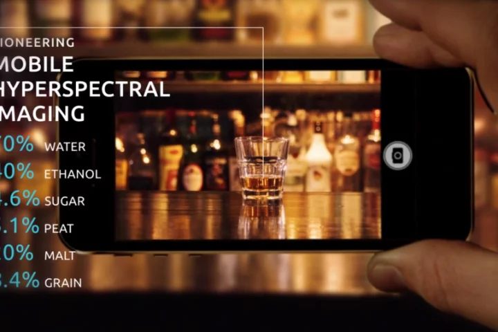 The Unispectral camera and software could tell you what's in your drink, as an example
